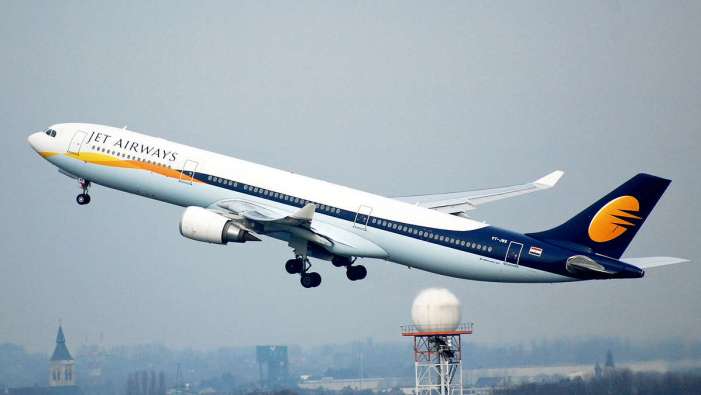 Jet Airways aircraft taking off